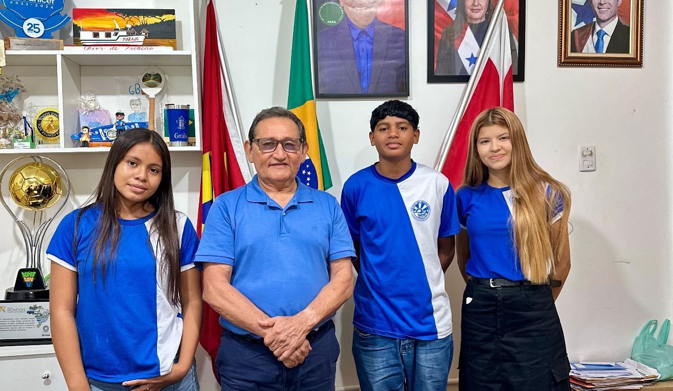 Estudantes da Escola Municipal Magalhães Barata vão representar o Pará na fase final da Olimpíada Brasileira de Geografia.