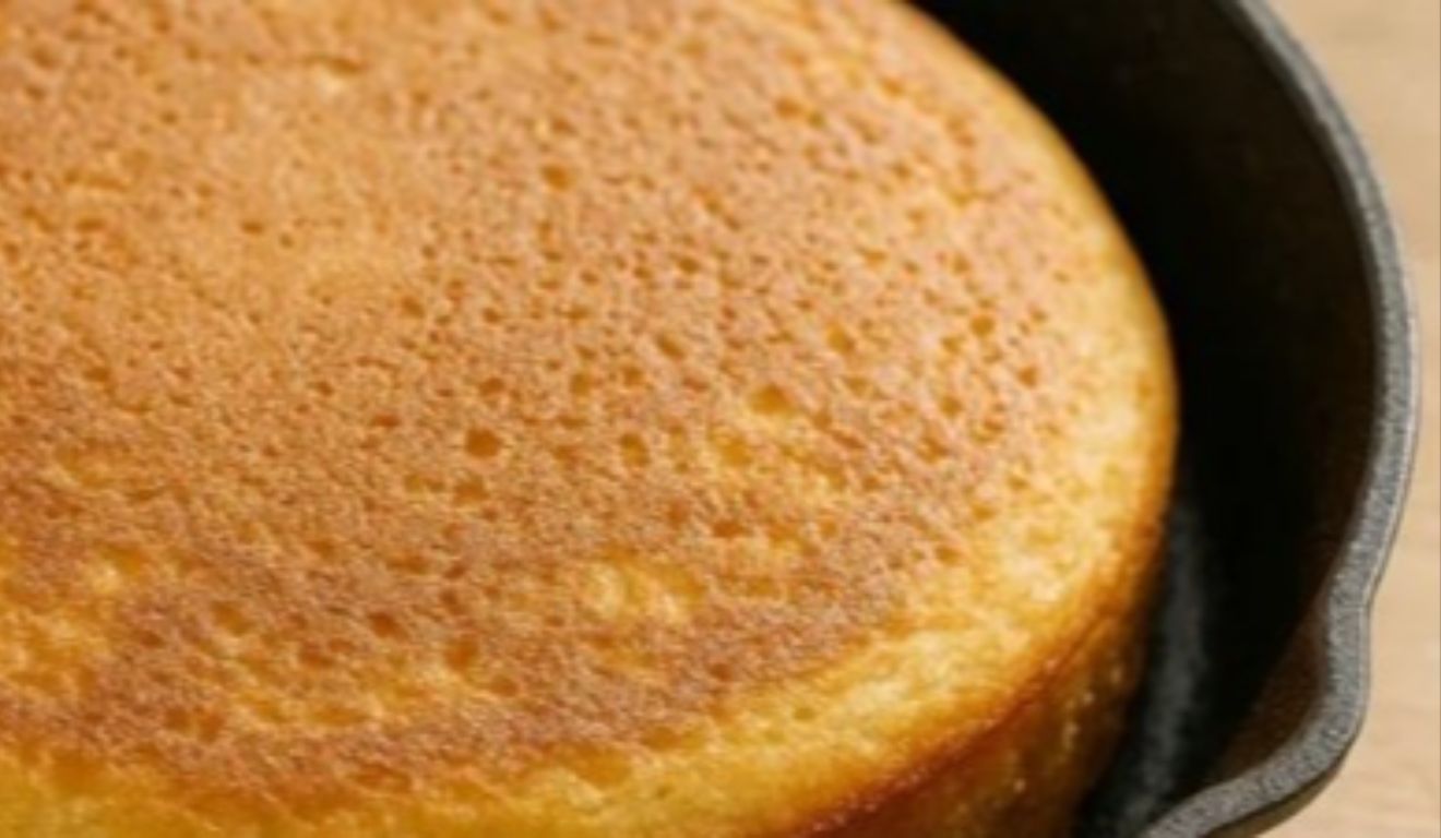 Bolo de frigideira é opção rápida para o café da manhã ou lanche e fica pronto em cerca de 10 minutos.