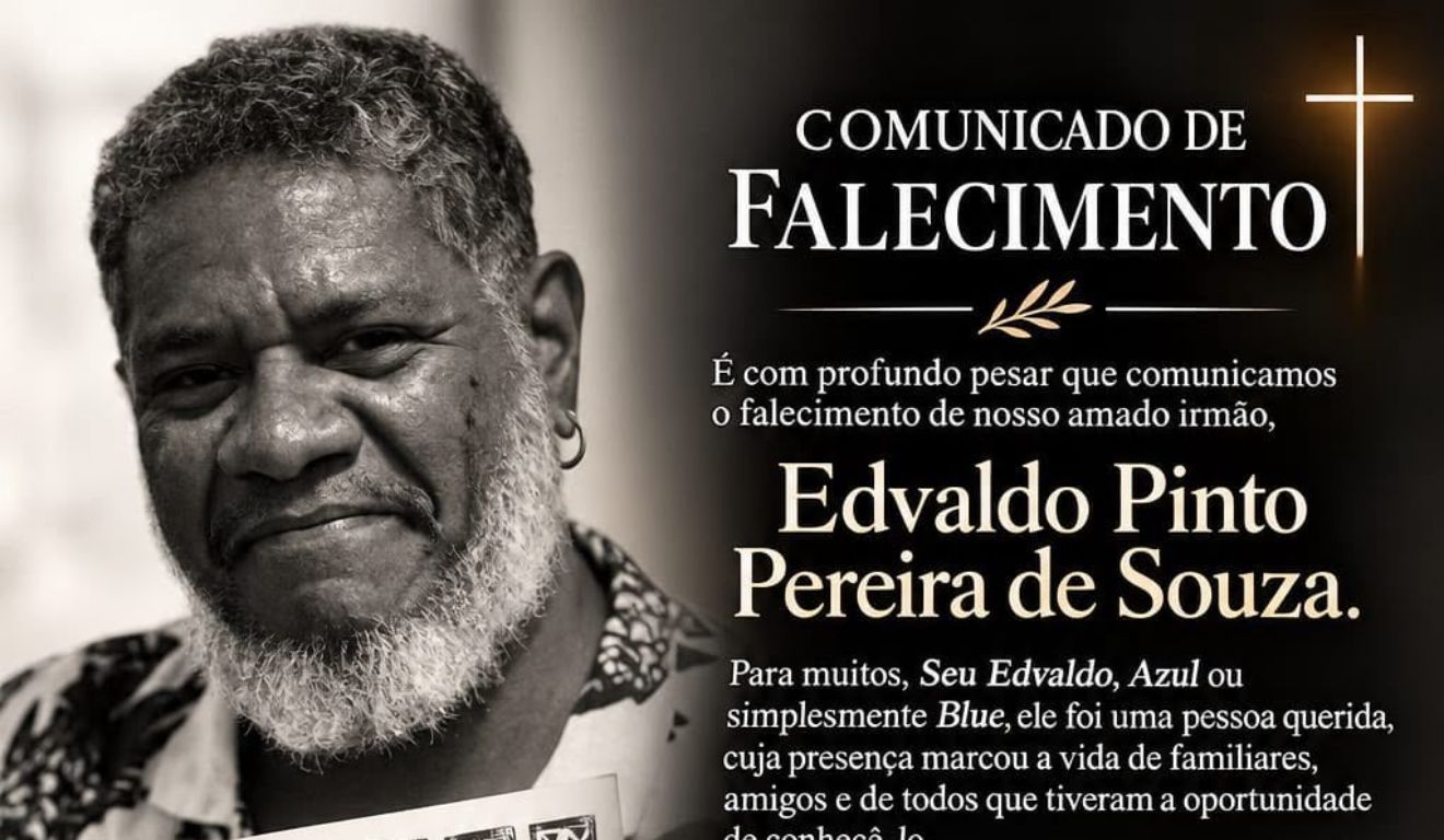 Seu Edvaldo, o Azul, era produtor cultural, historiador e conhecido por sua atuação na cena musical paraense.
