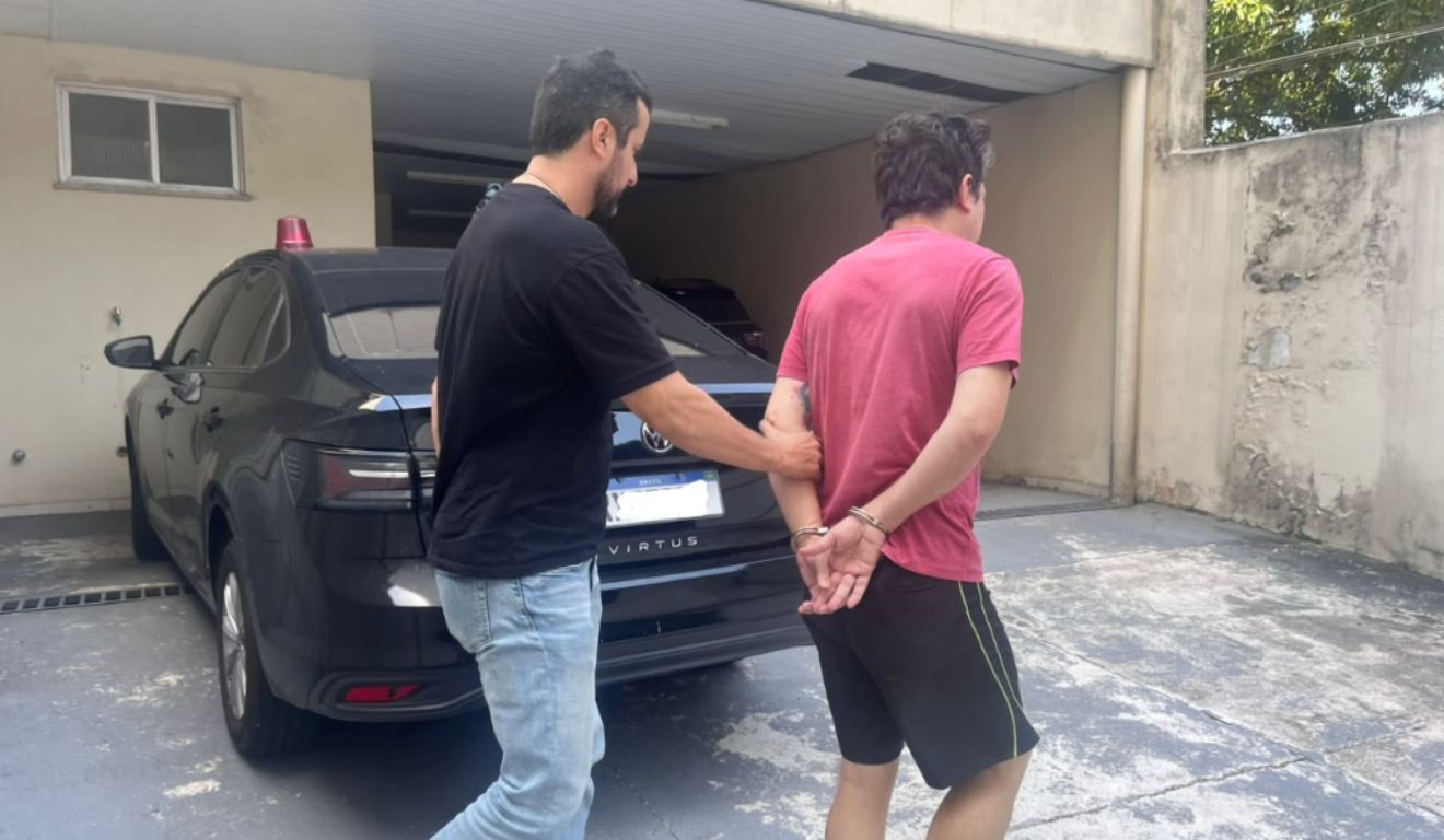 Homem foi preso preventivamente pela Polícia Civil durante investigação de suspeita de estupro