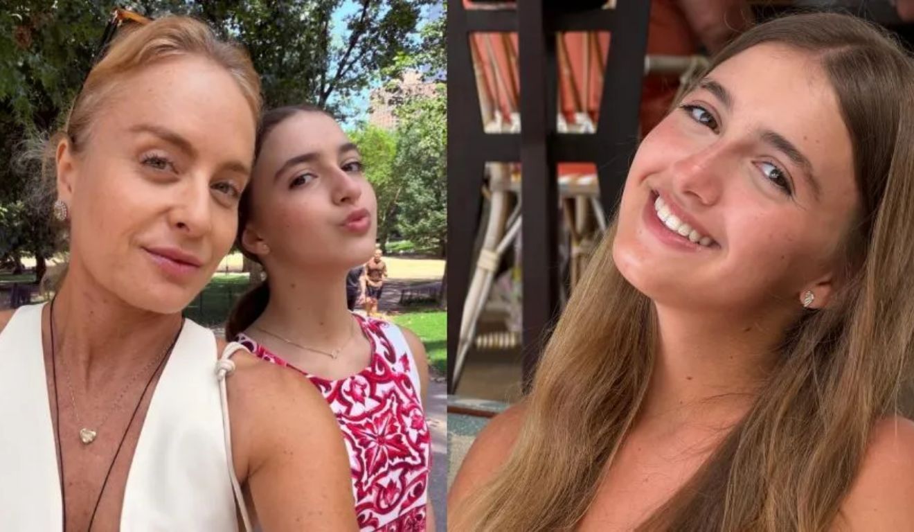 Angélica aproveitou a publicação para reforçar que estará ao lado da filha em todas as fases da vida.