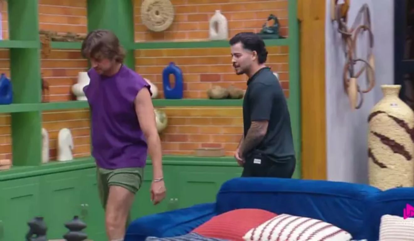 Os dois peões protagonizaram uma discussão após divergirem sobre as estratégias para a próxima formação da Roça.
