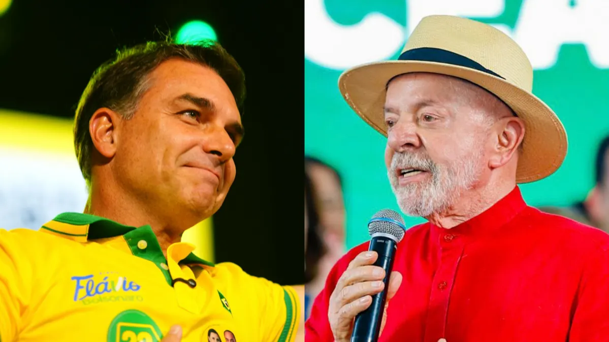 Datafolha inicia pesquisa entre Lula e Flávio Bolsonaro para o 2º turno.