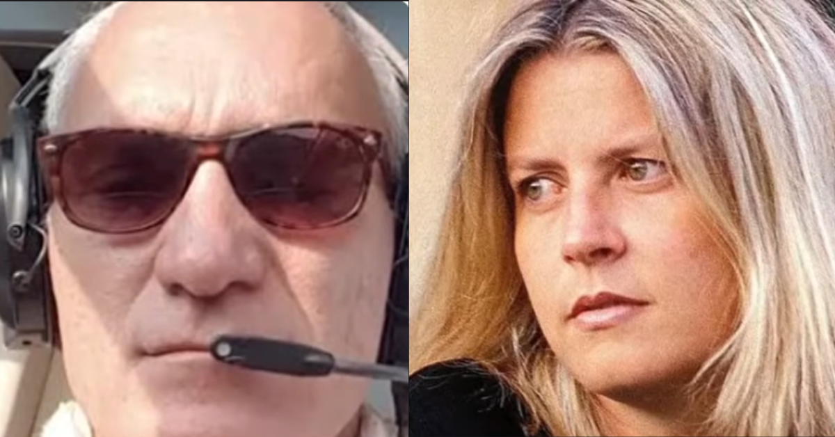 Vítimas foram identificadas como Carlo Arnulfo, de 64 anos de idade, que pilotava a aeronave, e Angela Buccico, de 55.