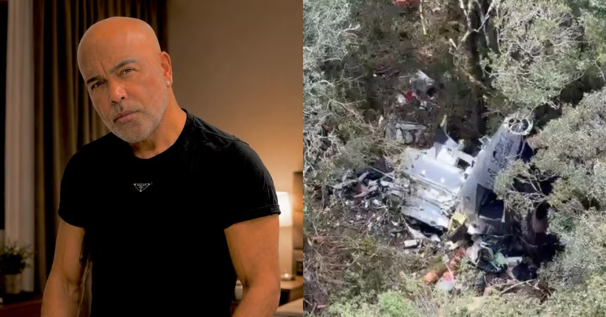 Os destroços foram encontrados em uma área de mata fechada e de difícil acesso, na região de Santa Bárbara.