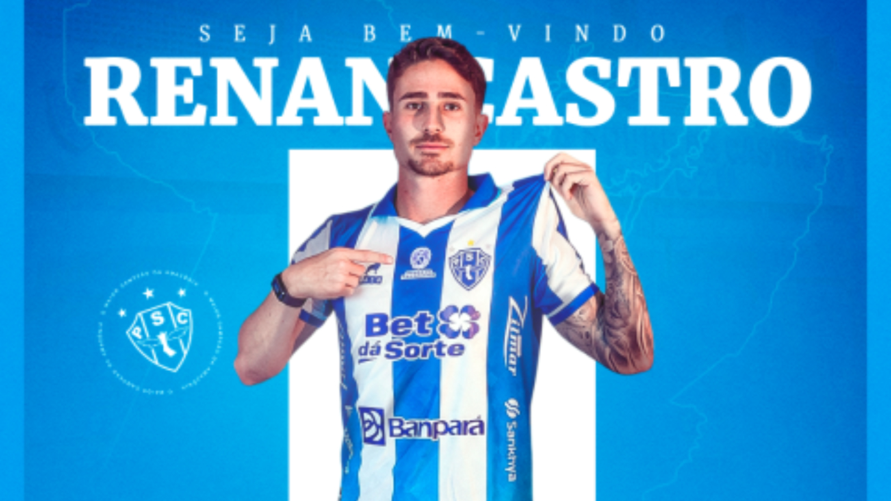 Renan Castro é anunciado pelo Paysandu