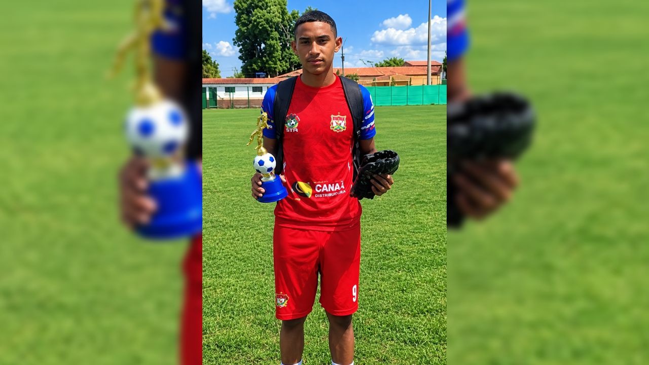 "Negueba" era goleiro no futebol amador em Canaã dos Carajás