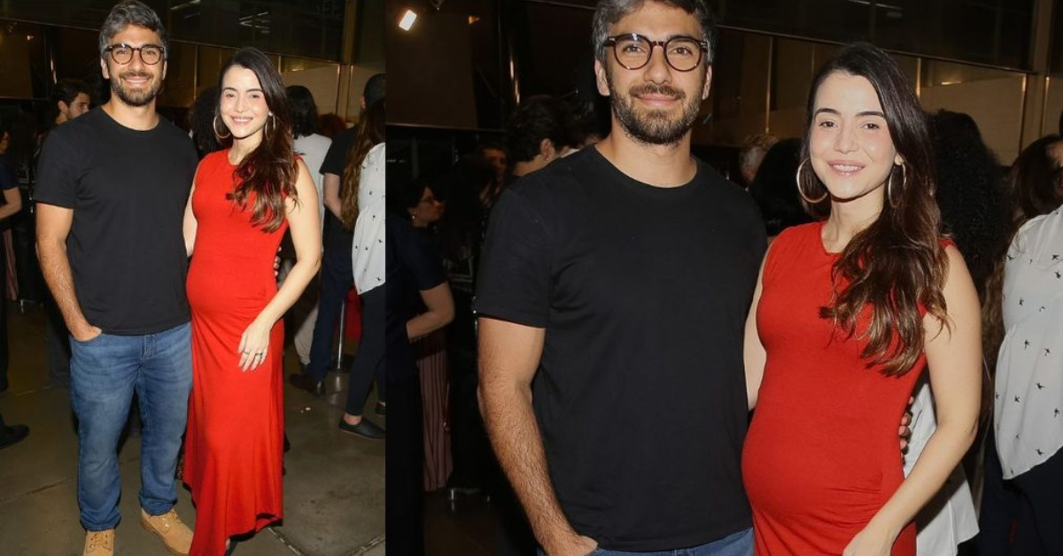 Hugo Moura e Maria Clara Senra revelam gravidez em evento no Rio  Foto: Thiago Martins / Agnews