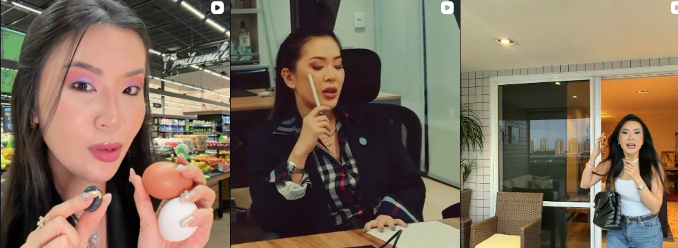 Com mais de 2,5 milhões de seguidores somando Instagram, TikTok e YouTube, Karol também transformou a produção de conteúdo em negócio.