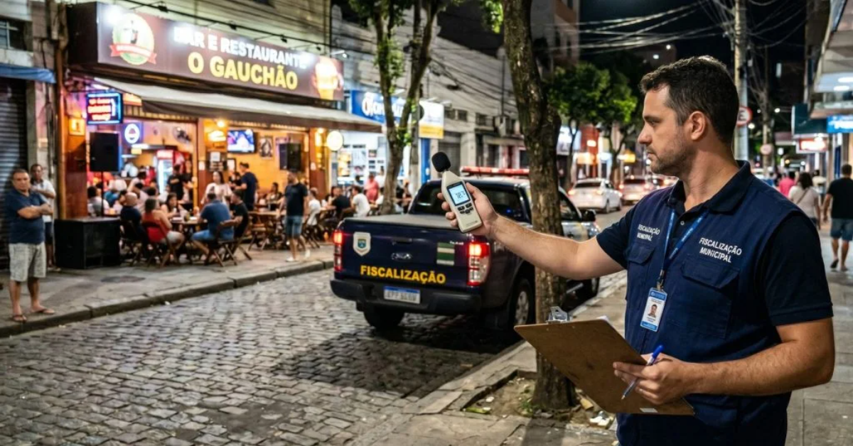 Bares, restaurantes e casas de shows não são obrigados, em todo o Brasil, a encerrar as atividades ou desligar a música às 22h. As regras variam conforme o município, o bairro, o tipo de atividade e o nível de ruído.