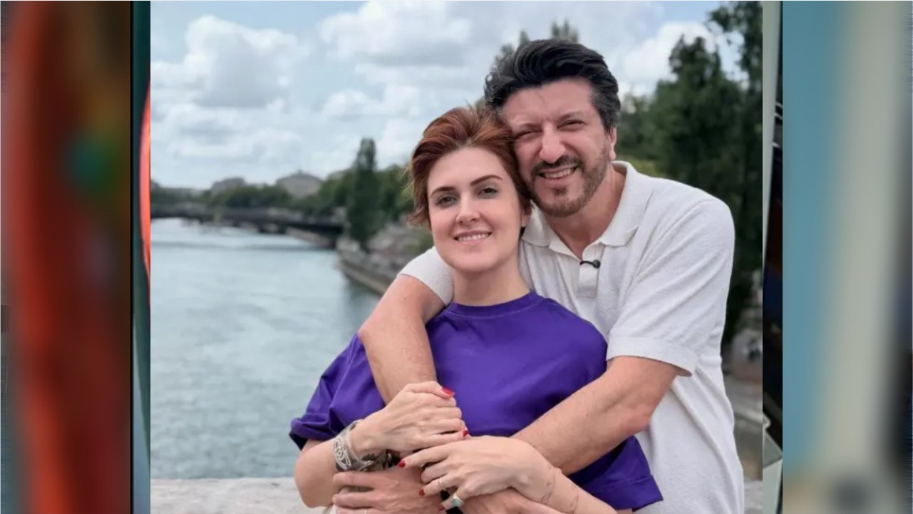 Mila Seidl ao lado de Lito Sousa; influenciadora relatou o avanço rápido da doença neurodegenerativa nas últimas semanas.