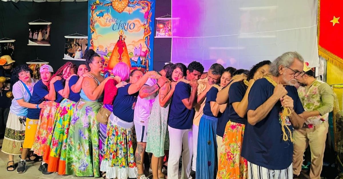 Em comunhão ao diálogo inter-religioso e ancestral, a Ode ao Círio é mais que uma homenagem a Santa, é um clamor por justiça socioambiental