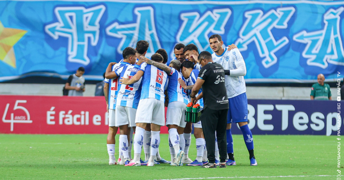 Paysandu vem mostrando muitos problemas.