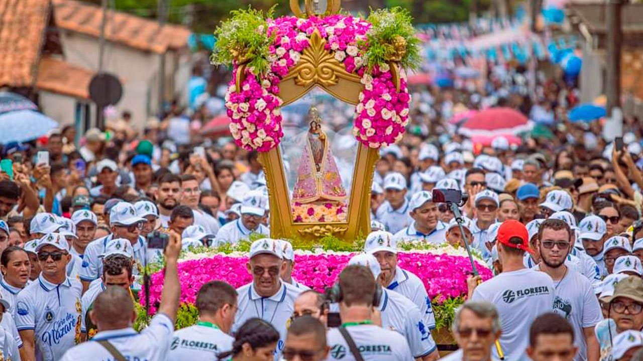 Além da capital Belém, Tucuruí no sudeste paraense também realiza Círio no segundo domingo de outubro, este ano no dia 11
