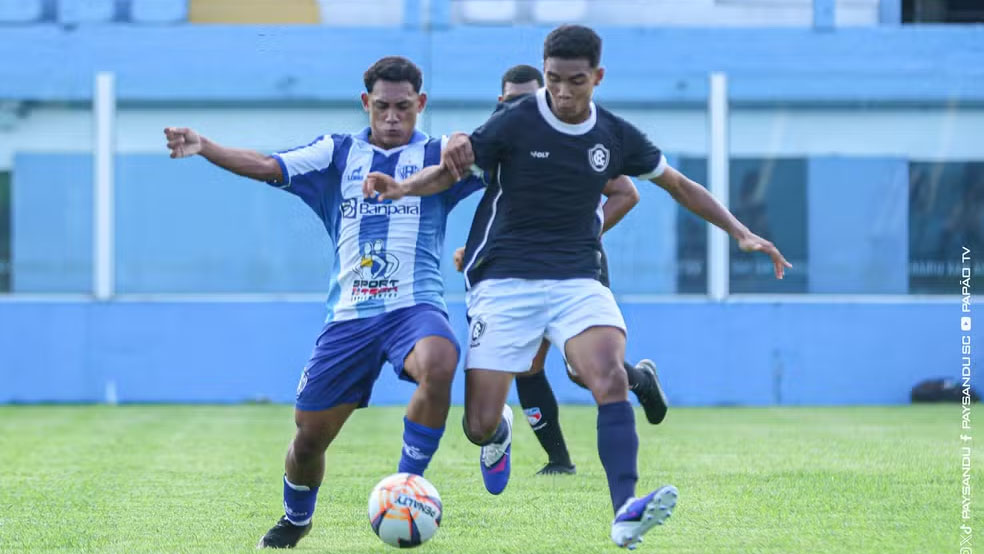 Remo e Paysandu se enfrentam novamente na Supercopa Pará Sub-17.
