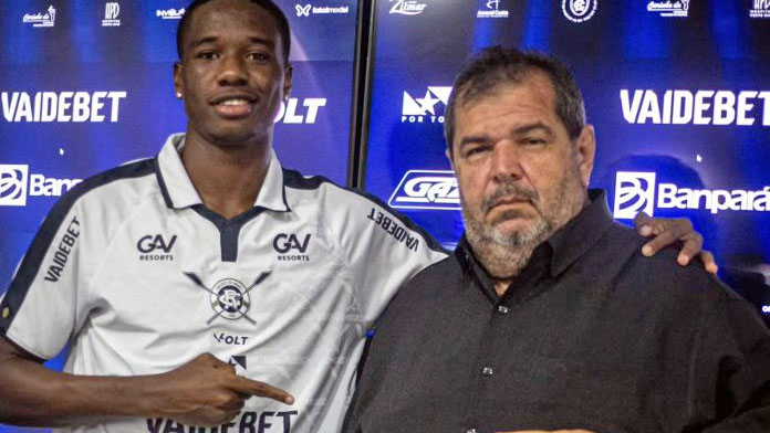 Andrés González, atacante colombiano de 20 anos, foi relacionado pelo Remo para enfrentar o Grêmio pelo Brasileirão.