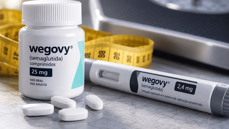 Estudo da Novo Nordisk avaliou pessoas que trocaram medicamentos injetáveis para obesidade pela versão oral do Wegovy.