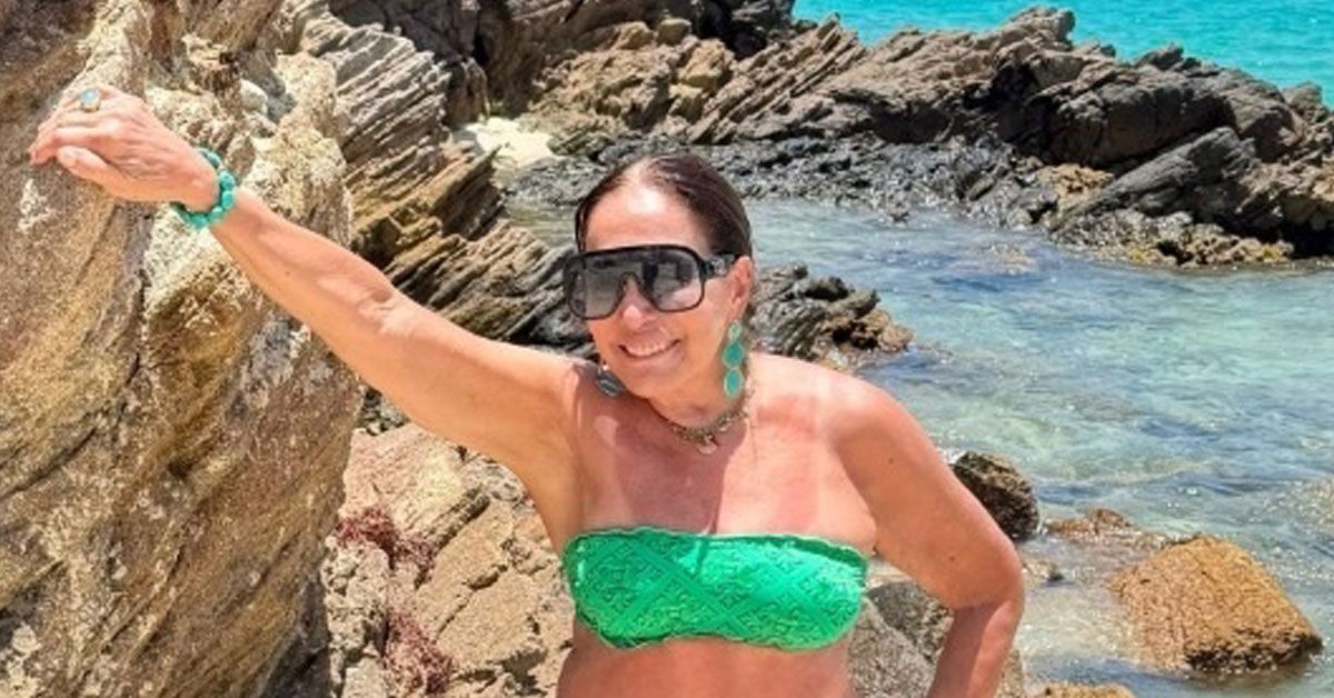 Suzana Vieira completa 84 anos e está comemorando a data no Caribe.