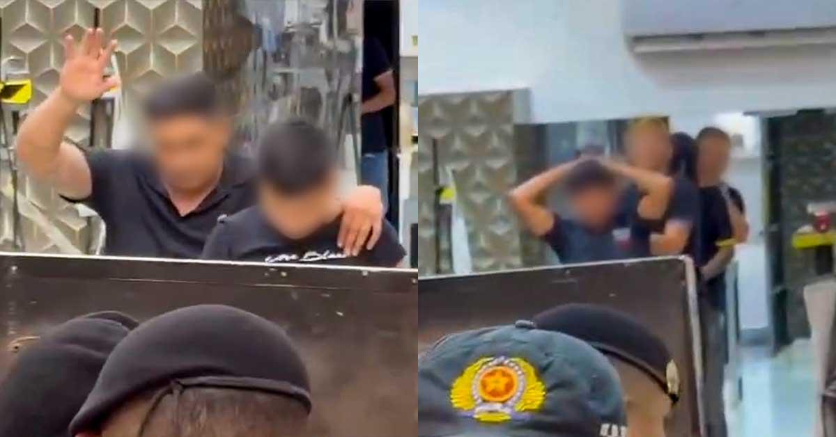 As equipes também iniciaram negociações com os suspeitos, em uma tentativa de solucionar a situação sem colocar os reféns em risco.