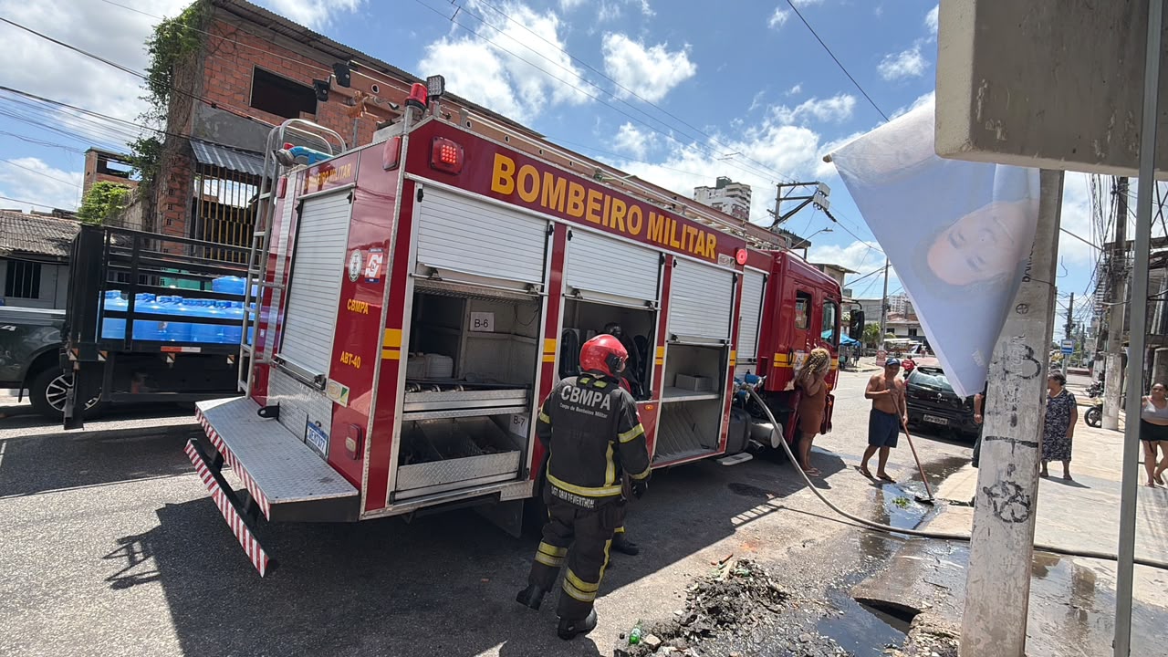 Um princípio de incêndio foi registrado na Pedreira, em Belém, mobilizando equipes do Corpo de Bombeiros. Confira detalhes sobre a ocorrência.
