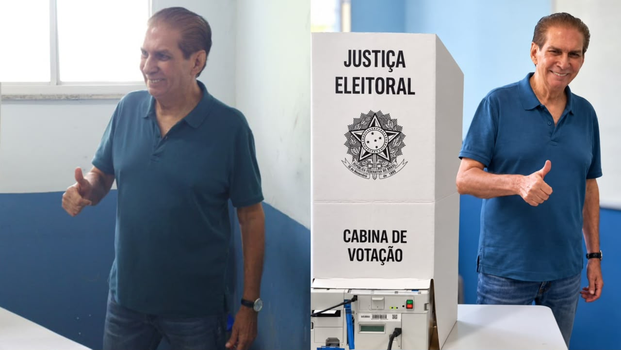 Senador Jader Barbalho vota em Belém e reflete sobre seus 60 anos de vida pública e sua trajetória política no Pará.