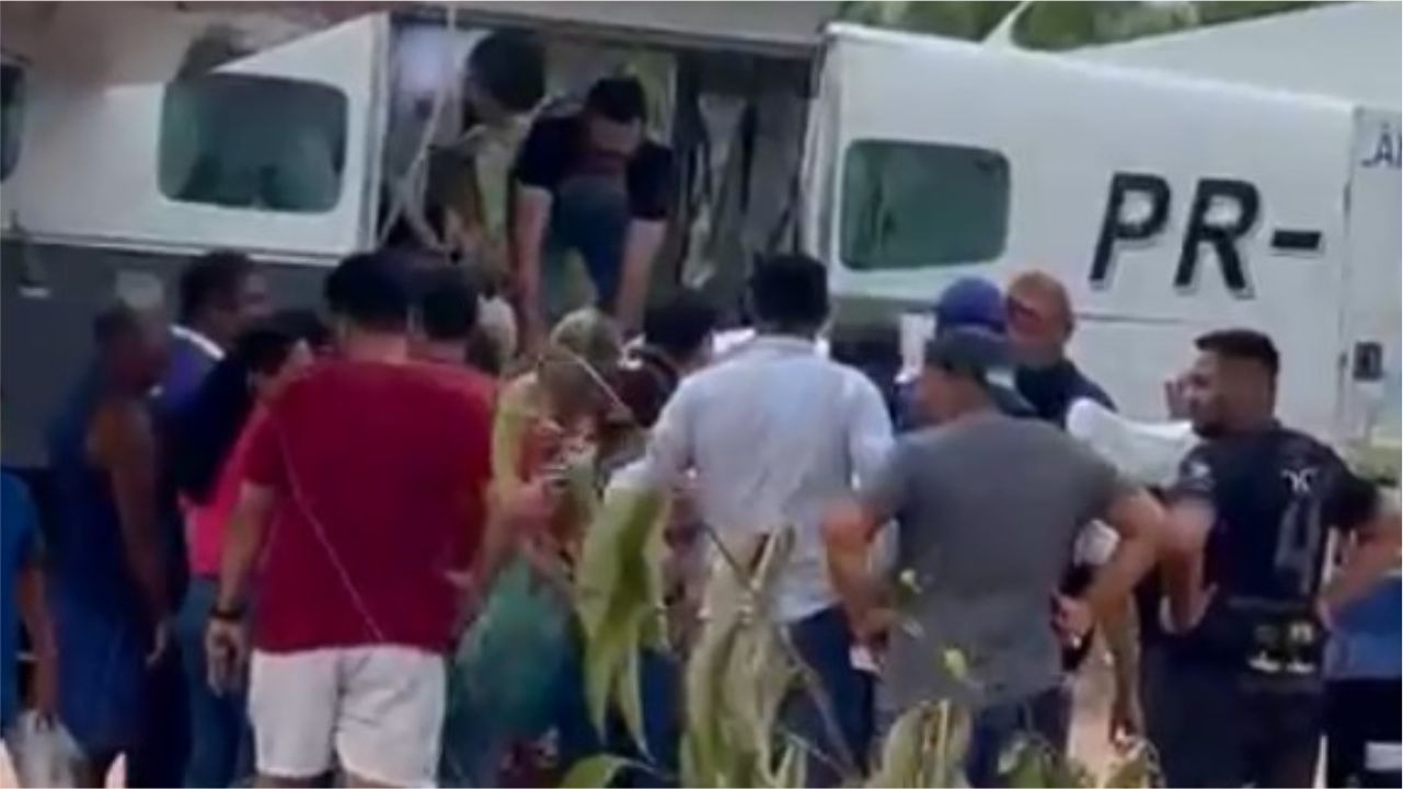 Ação criminosa que terminou com o político baleado começou em uma propriedade rural e se estendeu até a residência da vítima.