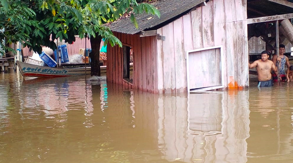 Imagem ilustrativa da notícia: Outro município começa a ser afetada pela cheia do rio