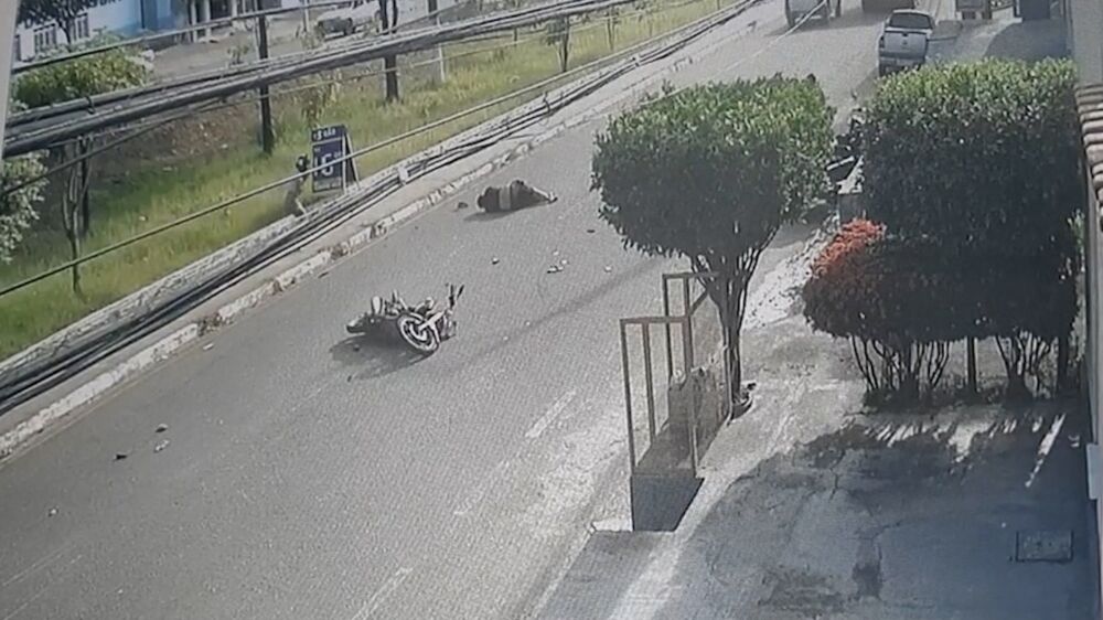 Imagem ilustrativa da notícia: Câmeras de segurança registram grave acidente em Marabá