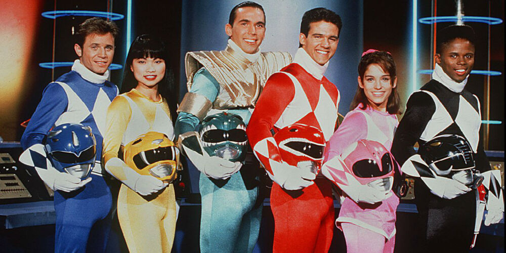 Os "Power Rangers" viraram um fenômeno nos anos 90