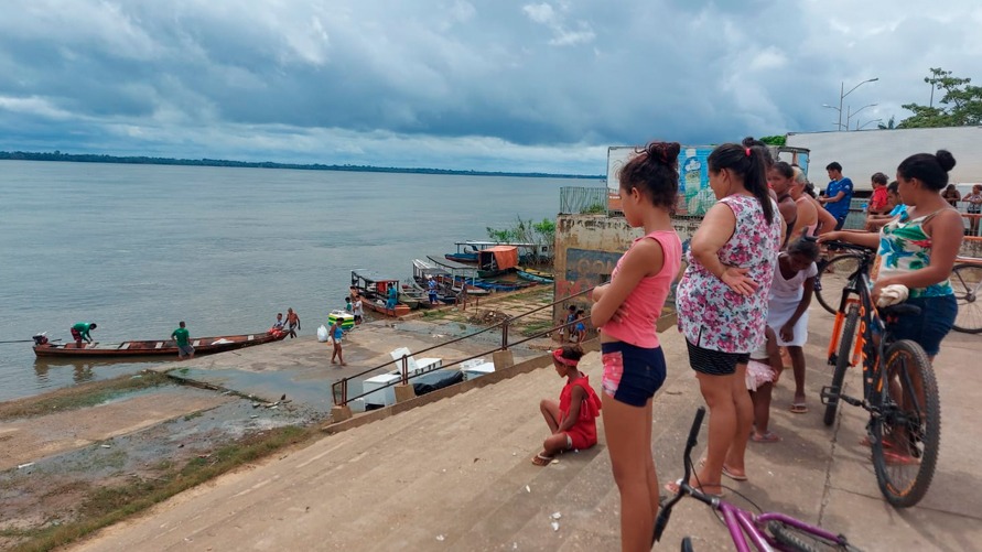 Buscas estão sendo realizadas no rio Tocantins