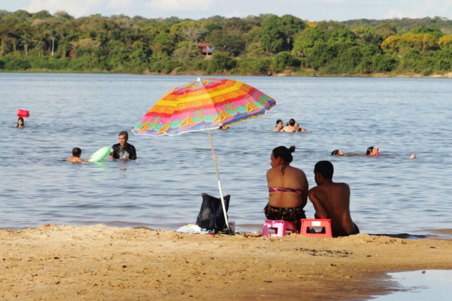 Praia das Gaivotas é uma das mais bonitas do sul do Pará