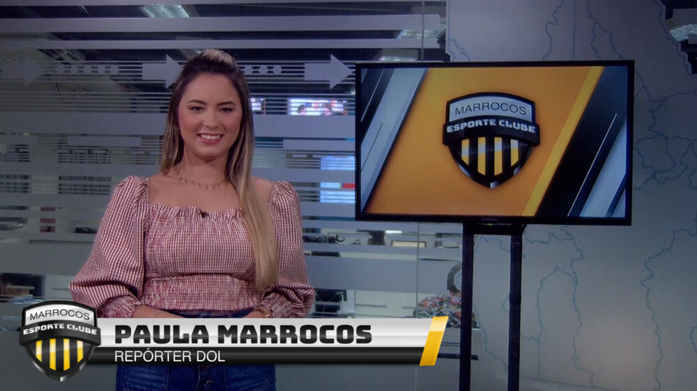 A repórter do DOL, Paula Marrocos.