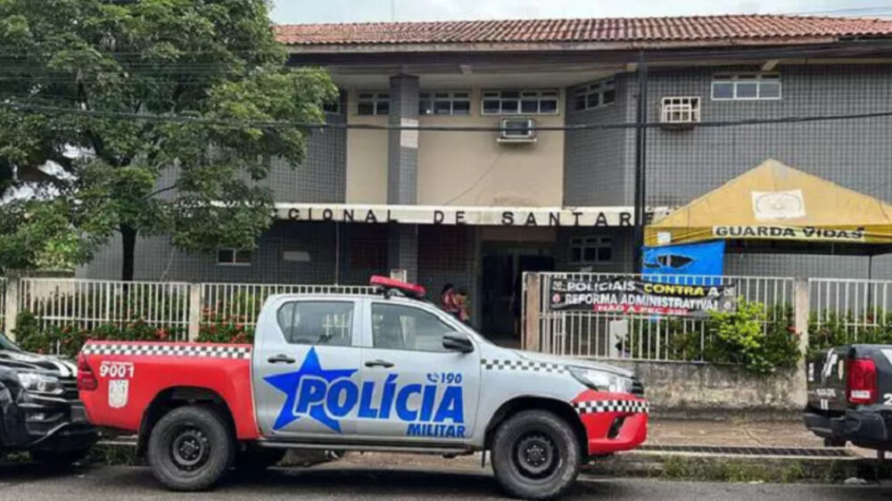 Homem foi conduzido para a Seccional de Santarém após denúncias de maus-tratos.