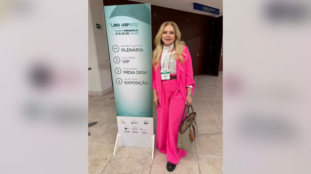 Rosana Mattos, titular do Cion, participou, em São Paulo, do VI Congresso de Urologia da USP.