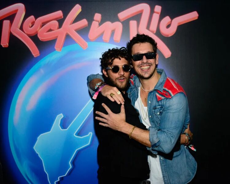 
        
            Rock in Rio: veja fotos de famosos no quinto dia do festival
        
    