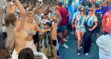 Imagem ilustrativa da notícia: Torcedora que fez topless na final da Copa está desaparecida