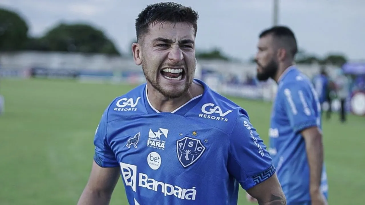 João Vieira marcou o gol que salvou o Paysandu da derrota diante do Independente, em Tucuruí, na tarde deste domingo (12).