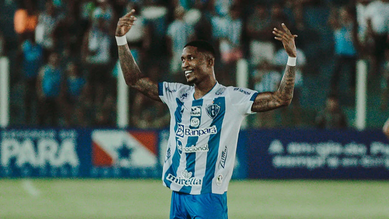 Imagem ilustrativa da notícia: Atacante Mário Sérgio está fora do Paysandu para 2024