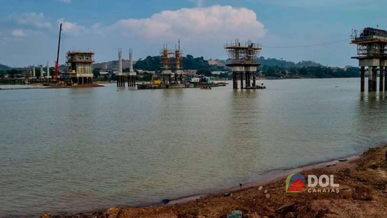 Imagem ilustrativa da notícia: Obras da ponte sobre rio Fresco já estão 60% concluídas 