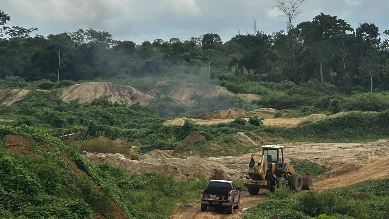Imagem ilustrativa da notícia: Vídeo: operação fecha mais um garimpo na região de Carajás