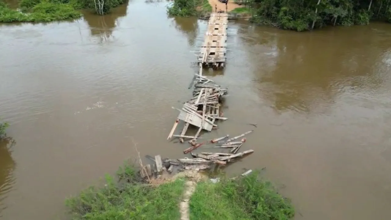 Imagem ilustrativa da notícia: PF destrói ponte de acesso ilegal a Terra Indígena Apyterewa