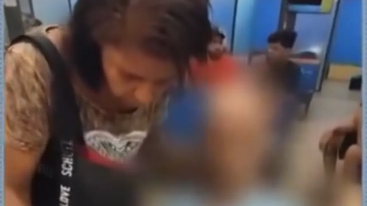 Imagem ilustrativa da notícia: Vídeo: mulher leva cadáver para sacar empréstimo em banco