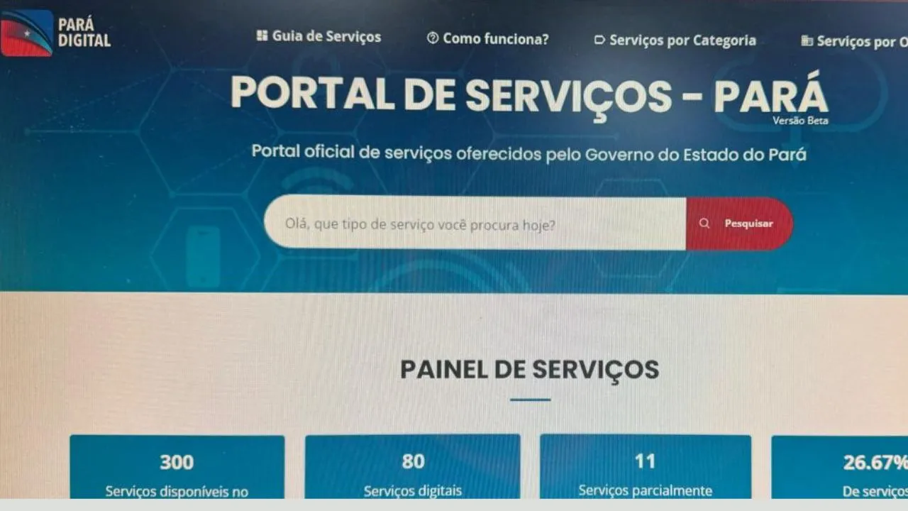 Imagem ilustrativa da notícia: Plataforma Pará Digital fornecerá serviços ao cidadão
