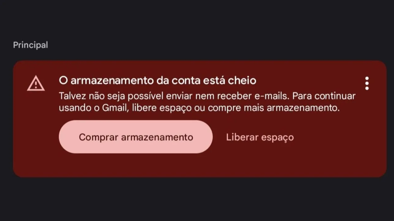 Imagem ilustrativa da notícia: Confira como liberar espaço no Gmail sem pagar assinatura
