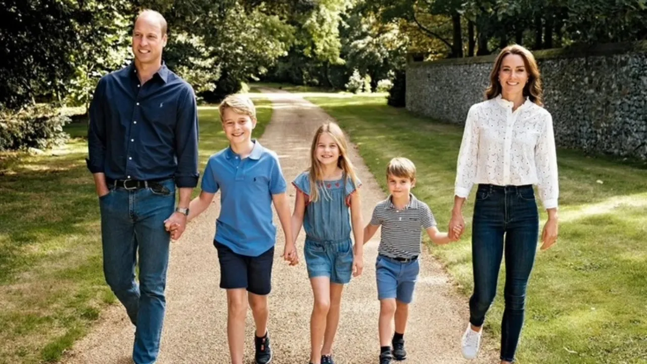 Imagem ilustrativa da notícia: Kate posta foto para celebrar 9 anos da princesa Charlotte