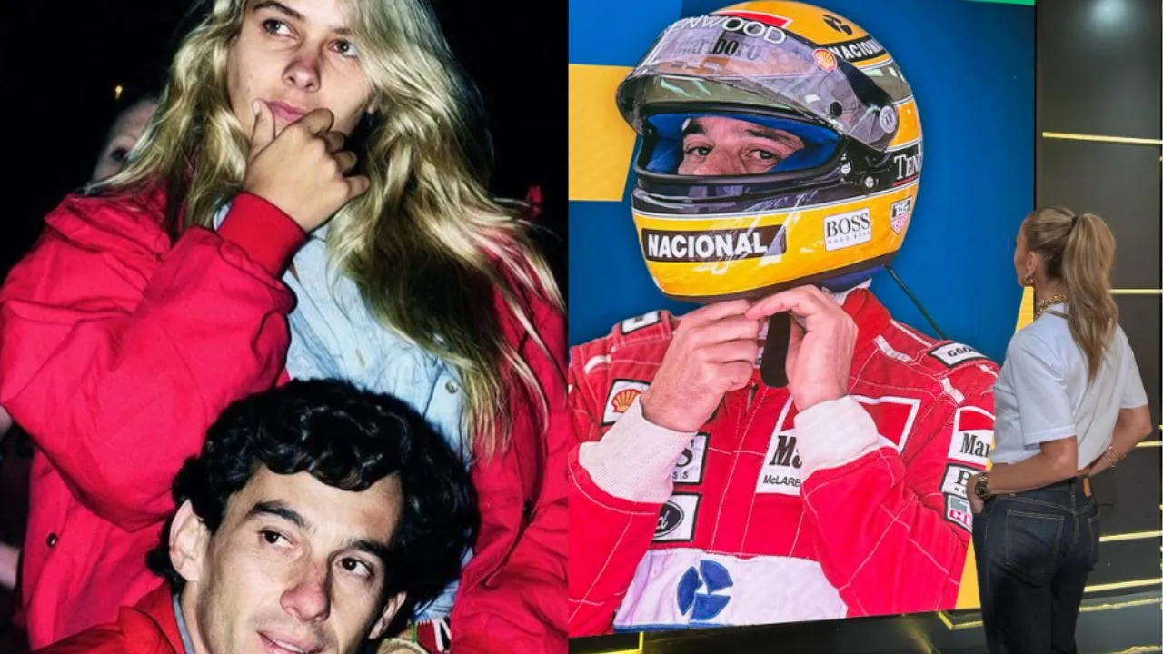 Imagem ilustrativa da notícia: Galisteu quebra silêncio após documentário de Ayrton Senna