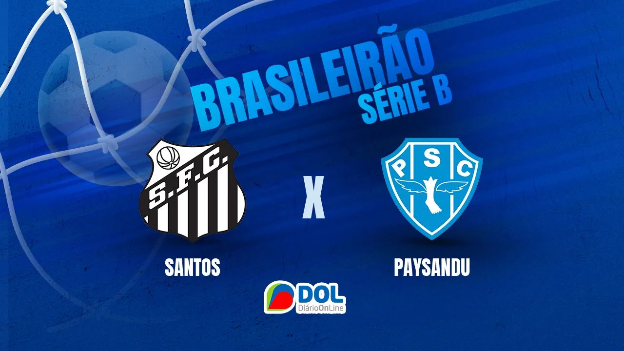 Imagem ilustrativa da notícia: Fim de jogo na Série B: Santos 2 x 0 Paysandu