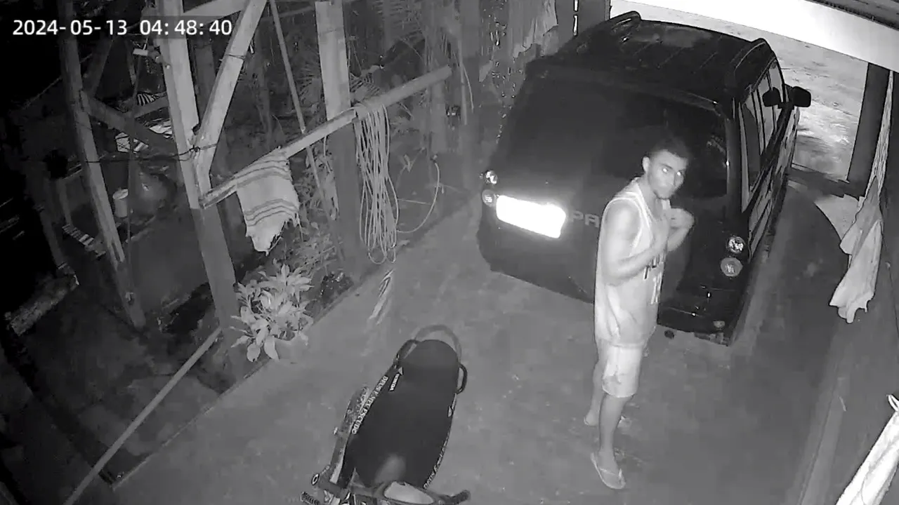Imagem ilustrativa da notícia: Mesmo com câmera, ladrão invade casa e rouba bike no Marajó