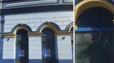 Três tiros atingiram a fachada da sede do partido em Belém