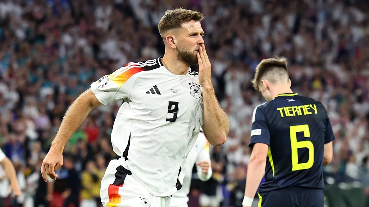 Imagem ilustrativa da notícia: Alemanha goleia Escócia na abertura da Eurocopa 2024